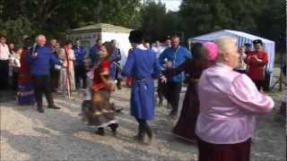 Казачья лезгинка в ПятигорскеTerek Cossack dance in Pyatigorsk [upl. by Inatsed]