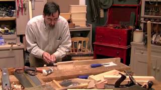 Paul Sellers  Mortise and tenon joint by hand in oak [upl. by Farmelo]