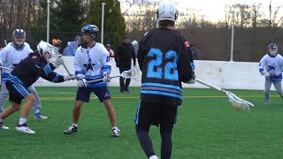 O2 National AA vs Blue Star  Box Lacrosse Highlights [upl. by Iridis]