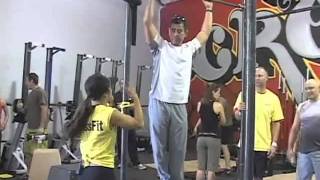 CrossFit  Kipping Pullup Step 4 [upl. by Eussoj]