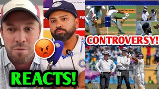 Rishabh Pant Wicket CONTROVERSY  Cricketers React 😡 India Vs New Zealand Test News [upl. by Roane]