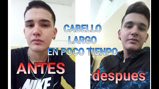 como hacer crecer el cabello rapido hombres en 7 diasfacil y rapido [upl. by Joby]