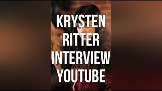 Krysten Ritter Interview Youtube [upl. by Saree]