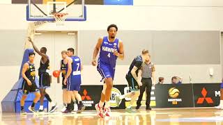 Jaylen Key Perry Lakes Hawks NBL1 West Round 9 Highlights [upl. by Arama]