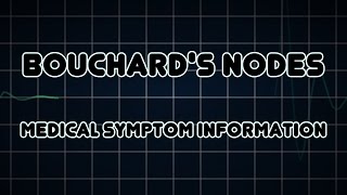 Bouchards nodes Medical Symptom [upl. by Cassondra]