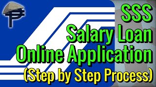 SSS Salary Loan Online Application Step by Step Process [upl. by Ahsemak]