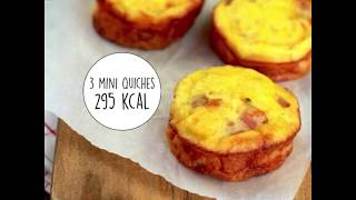 Quiche lorraine légère  CroqKilos [upl. by Nepean]