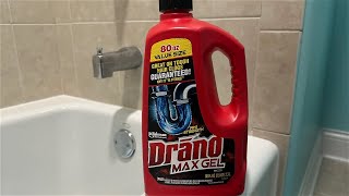 My Review of the Drano Max Gel Drain Clog Remover [upl. by Saul287]