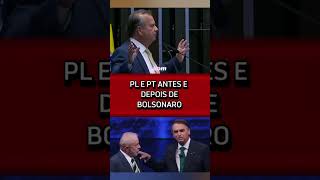 PL antes e depois do Bolsonaro shorts [upl. by Ayhdiv363]