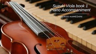 Suzuki viola book 1 piano accompaniment O come little children [upl. by Adleremse]