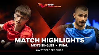 Anders Lind vs Tomislav Pucar  MS Final  WTT Feeder Prishtina 2024 [upl. by Elorak11]