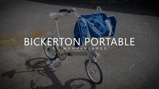 Bickerton Portable Folding Bicycle  A Quick Look At A Vintage Folding Bike [upl. by Elissa]