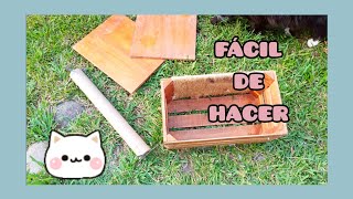 Como hacer un rascador para gatos  Reciclado  Casero [upl. by Willmert70]