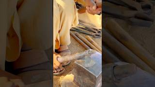 Axe Head Setting shorts trending youtubeshorts axe head setting foryou official diy art [upl. by Gabriello590]