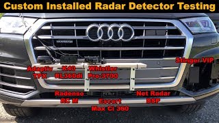 Testing the Best Custom Installed Radar Detectors of 2019 [upl. by Ahsita]