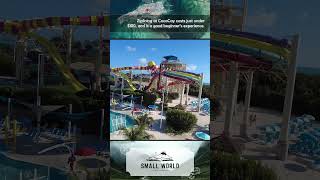 Ziplining in CocoCay Bahamas  Thrill Waterpark at Royal Caribbeans Private Island shorts [upl. by Aviv]