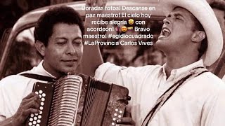 Colombia 🇨🇴 despide un Rey Vallenato  Egidio Cuadrado [upl. by Eiduj232]