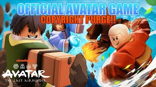 The Upcoming OFFICIAL Avatar Game has Started the Copyright Purge [upl. by Anaig]