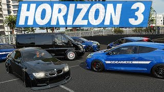 Forza Horizon 3  Police VS Braqueurs [upl. by Llerihs340]