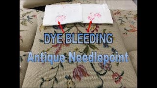 How To Clean Needlepoint Upholstery [upl. by Nyrroc]