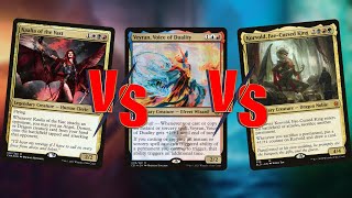 Korvold VS Kaalia VS Veyran EDHCMDR Gameplay [upl. by Garwin]