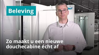 Zo maakt u een nieuwe douchecabine écht af  Douchecabine tips en inspiratie [upl. by Leumas681]