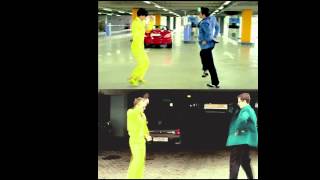 Gangnam Style  GSU vs PSY Belarusian vs Korean [upl. by Benjy]