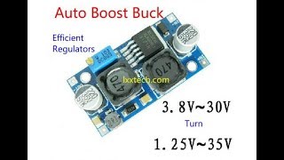 Xl6009 boost converter heat sink and review [upl. by Ahsikyt]