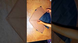 Design stylish tawa gudda making easy step how to make kite [upl. by Allisurd]