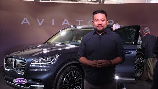 Lincoln Aviator First Look  Carscom [upl. by Brod]