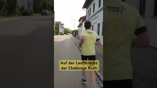 Laufstreckencheck Challenge Roth 2022 mit Frank Wechsel triathlon challengeroth [upl. by Eetsim]