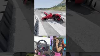 Girl Trying To Drift gta logitech gtav logitechgaming forzahorizon5 horizon5 gaming [upl. by Clim808]