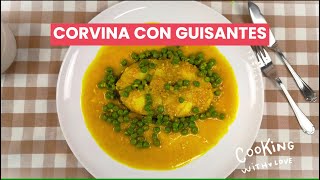 Corvina en salsa👌👌Un plato de pescado delicioso y muy FACIL de preparar [upl. by Elocn]