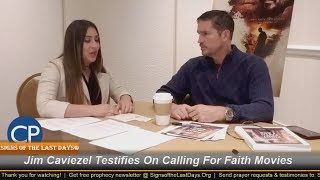 Jim Caviezel Testifies On His Calling For Faith Movies [upl. by Annad]