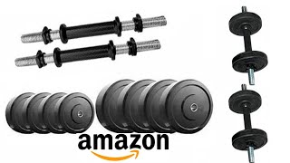 16kg dumbbell set from Amazon unboxing and review [upl. by Nonac944]