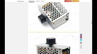 Comment brancher les fils sur un régulateur de tension 220 volts Aliexpress [upl. by Atled]