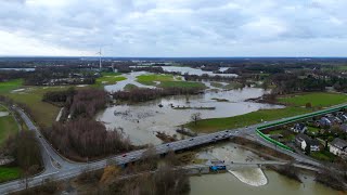 Hochwasser am Lippesee Paderborn 2023  Dokumentarfilm [upl. by Yanffit]