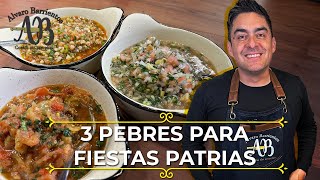 3 PEBRES PARA FIESTAS PATRIAS ASÍ SE HACEN LOS MÁS RICOS PEBRES EN CHILE ALVARO BARRIENTOS [upl. by Hamnet]