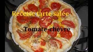 Cuisiner une tarte tomate chevre [upl. by Nager77]