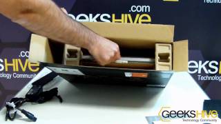 Hewlett Packard G42265LA Notebook unboxing by geekshivecom [upl. by Esialb]