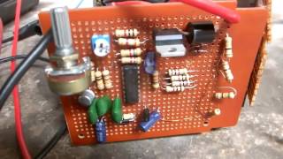 DIY INVERTER 12 to 220v ic SG3524 testing [upl. by Covell]