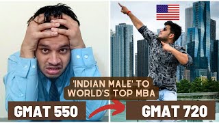 How I scored GMAT 700 from 550 in 3 Attempts  Indian Top US MBA Experience Prep Tips  Shlok Gupta [upl. by Wise]