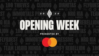 LCS Opening Day Full VOD  Presented by Mastercard W1D1 [upl. by Prudie]