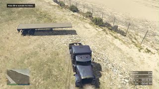 GTA5 18 WHEELER STUNT COURSE CROSS TOWN EXPRESS [upl. by Philips941]