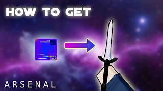 OLD EVENT How To Get The Nights Edge Melee In Arsenal [upl. by Elleinnad459]