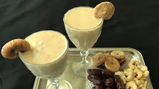 Kaju Anjeer Milkshake [upl. by Koziarz]