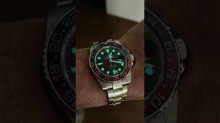 Rolex Pepsi incredible Chromalight💡🔦 [upl. by Ibob838]