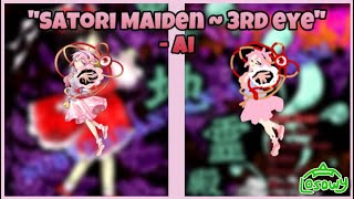 “Satori Maiden  3rd Eye” except AI continues the song touhou [upl. by Austine847]