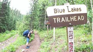 Summiting Mt Sneffels via Blue Lake Trail [upl. by Bernadine]