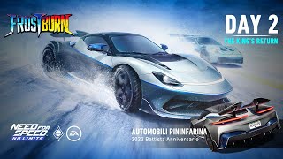 Need For Speed No Limits  Automobili Pininfarina Battista Frostburn  Day 2  The Kings Return [upl. by Aneetsirk442]